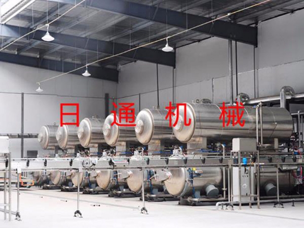 双层热水循环杀菌锅